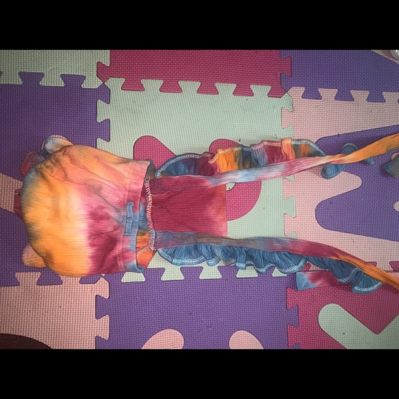 Tie dye on-site romper - Picture 3 of 5